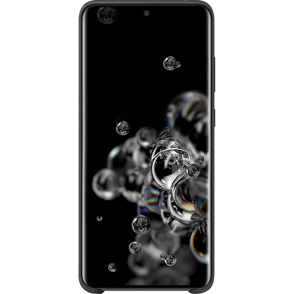 Оригінальний силіконовий чохол Silicone Cover для Samsung Galaxy S20 Ultra Black EF-PG988TBEGRU SM-G988 - фото 2
