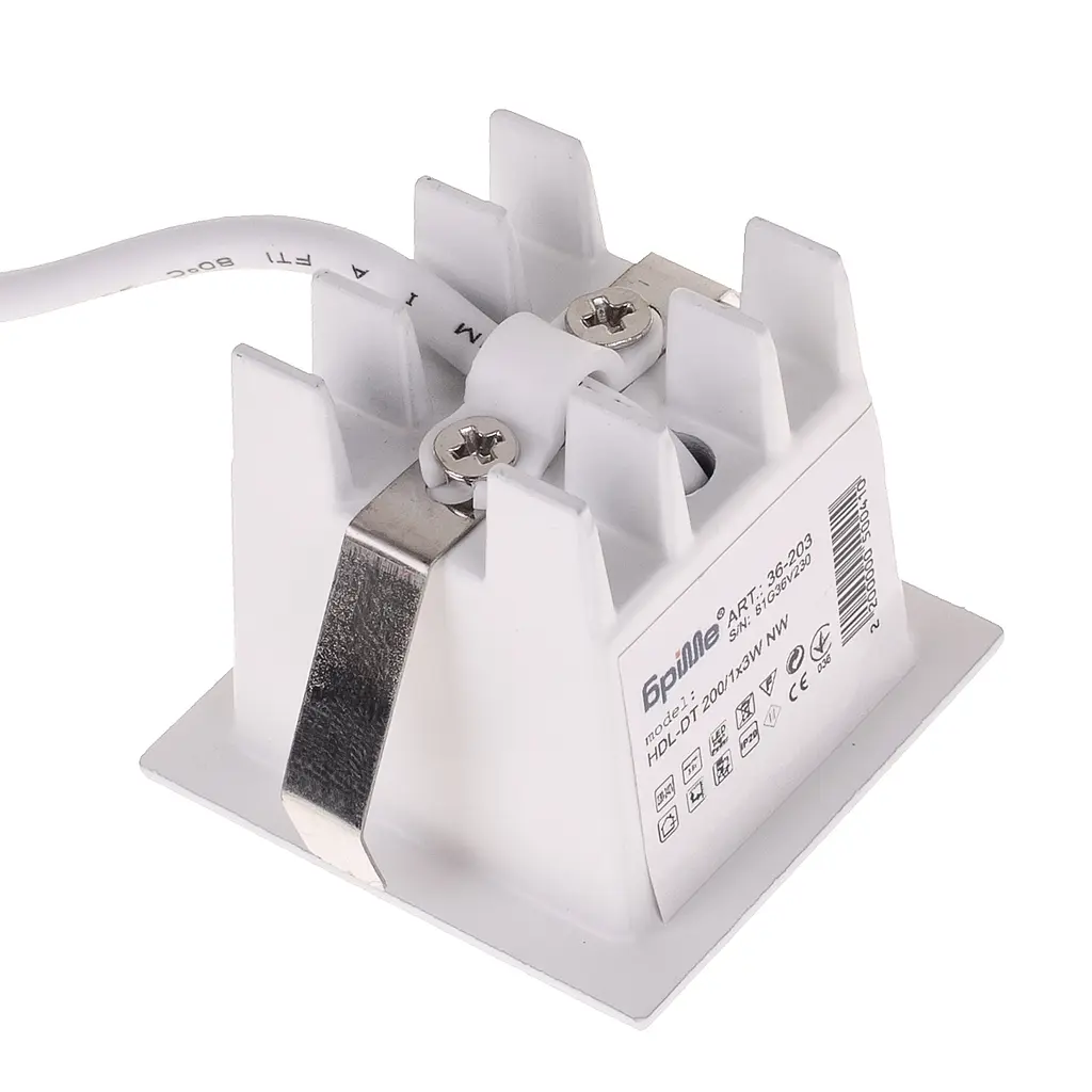 Світильник точковий Brille HDL-DT 200/1*3W NW 36-203 - фото 6