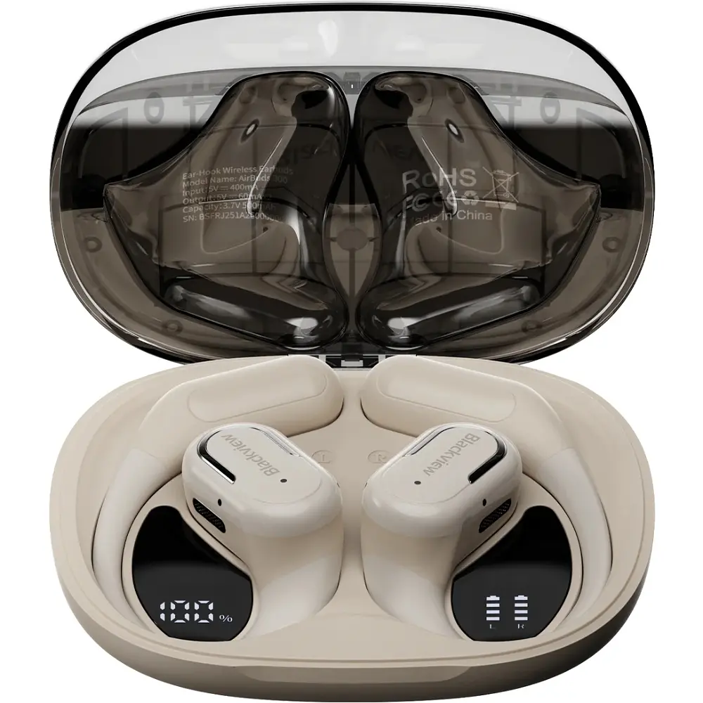 Навушники TWS Blackview AirBuds 300 Ivory White - фото 2