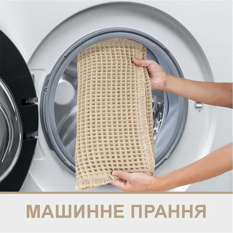 Килимок для ванної /туалету вафельний Lovely Svi - 50 x 80 см Бежевий (207256) - фото 3