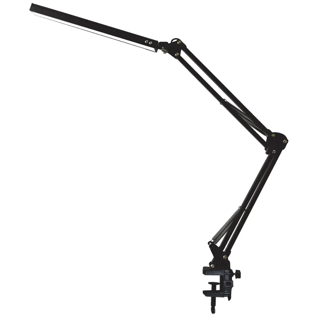 Настільна лампа Eurolamp LED 10W 400Lm 2800-6500K (black) на струбцине (LED-TLS-10W(black))