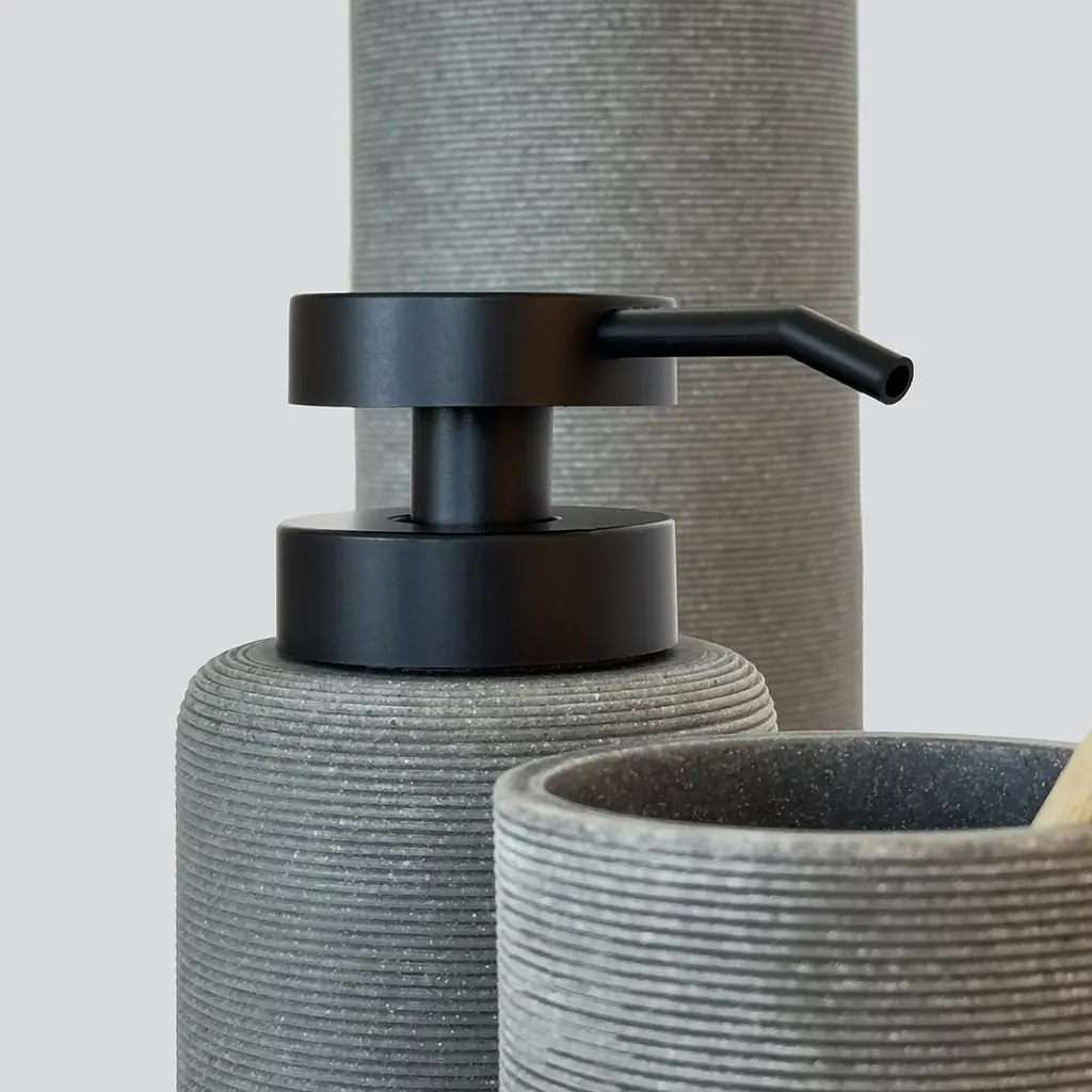 Комплект аксесуарів для санвузла МВМ My Home London сірий (MVM-MH-44 GRAY) - фото 8