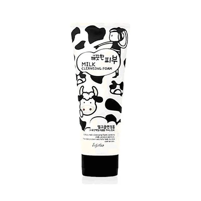 Піна для обличчя Esfolio Pure Skin Milk Cleansing Foam молочна