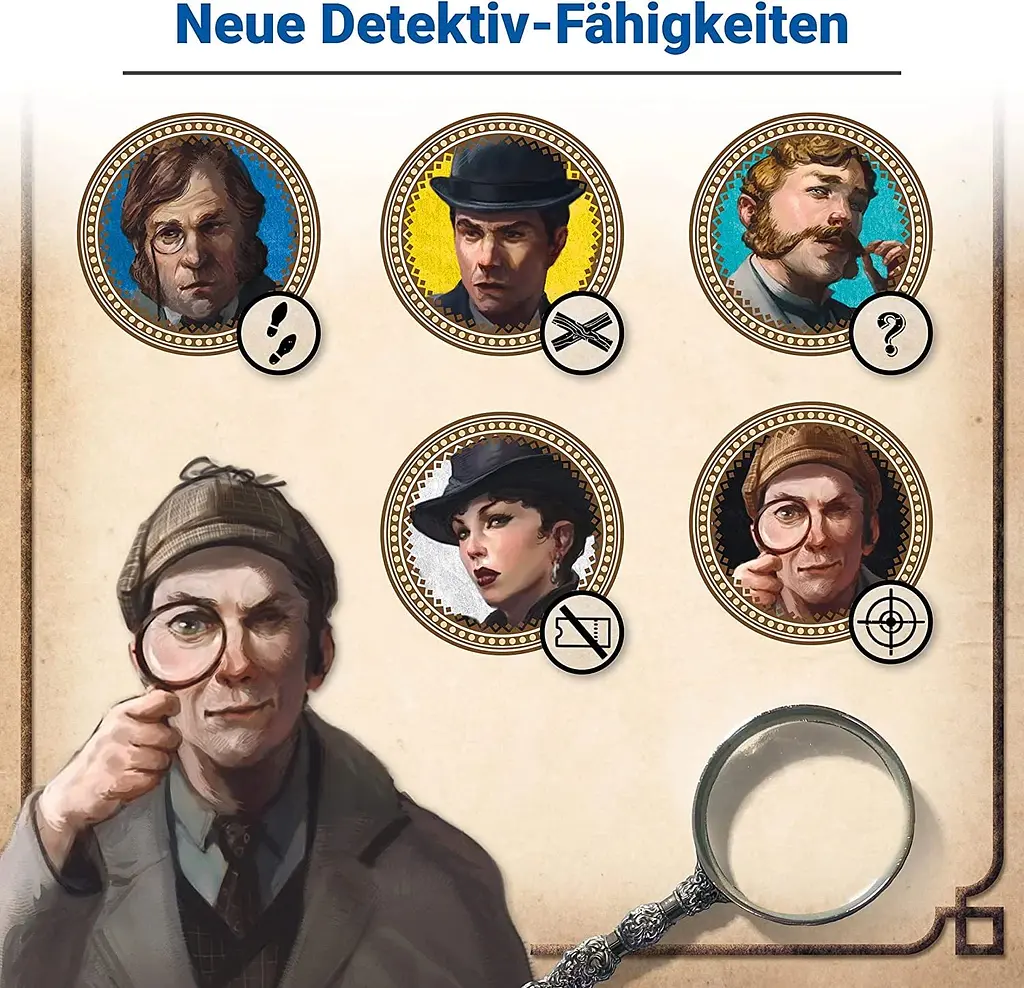 Настільна гра Ravensburger Scotland Yard Sherlock Holmеs (27344) - фото 3