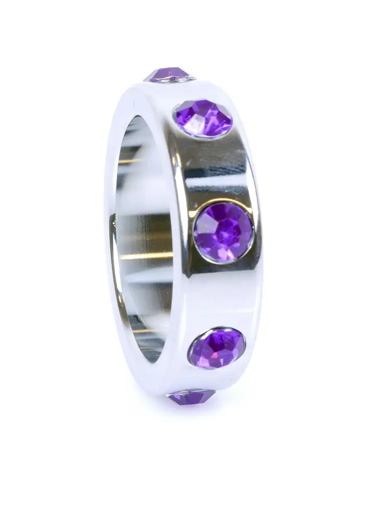 Ерекційне кільце B - Series HeavyFun Metal Cock Ring 5.5 см сріблястий - фото 2