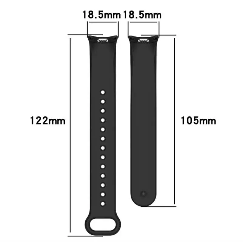 Силіконовий ремінець BeCover для Xiaomi Mi Smart Band 8 Lilac (709402) - фото 2