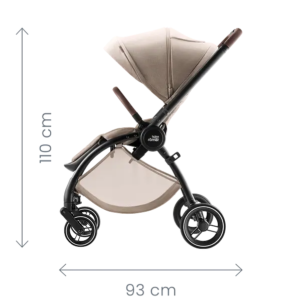 Коляска прогулянкова Britax-Romer Rio Carbon Black (2000041611) - фото 9