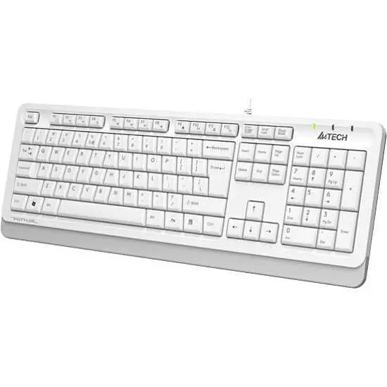 Клавиатура A4Tech Fstyler FKS10 USB White (FKS10 (White)) - фото 3