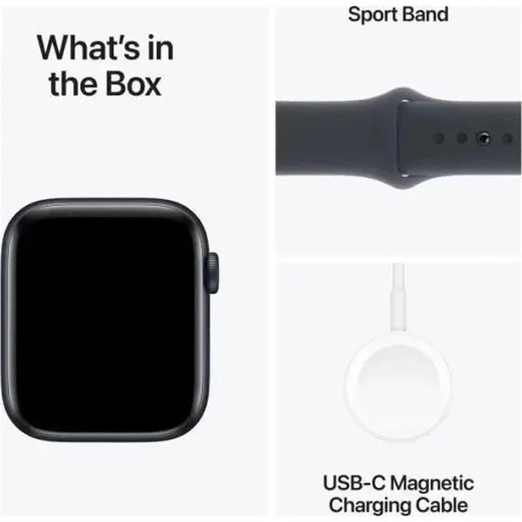 Смарт-годинник Apple Watch SE 2 GPS 40mm Midnight Alu. Case w. Midnight Sport Band - S/M (MXE73) - фото 7