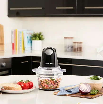 Подрібнювач Russell Hobbs 27131-56 Matte Charcoal Mini Chopper (7030816) - фото 3