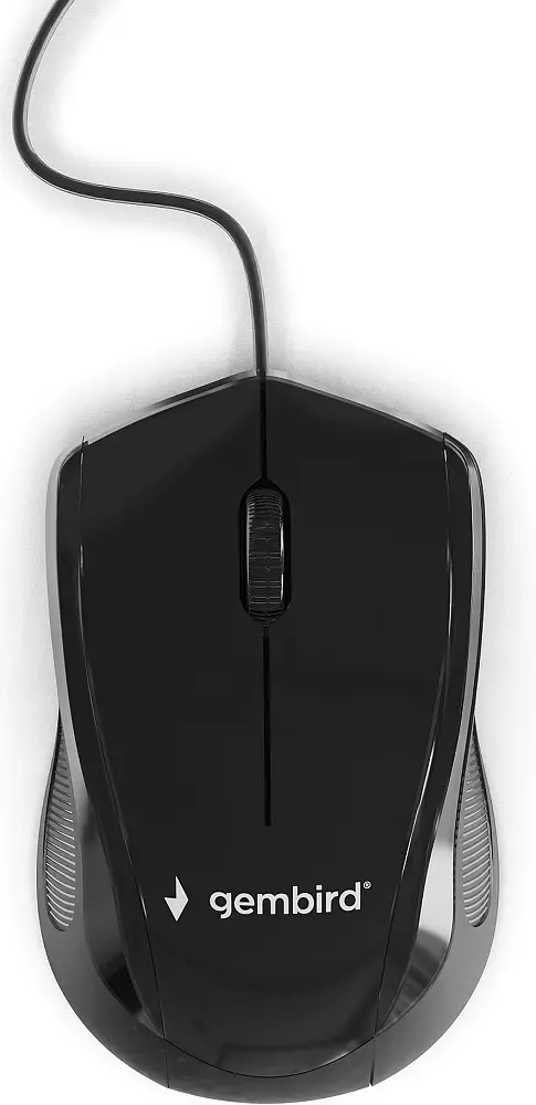 Миша Gembird MUS-3B-02 USB black - фото 4