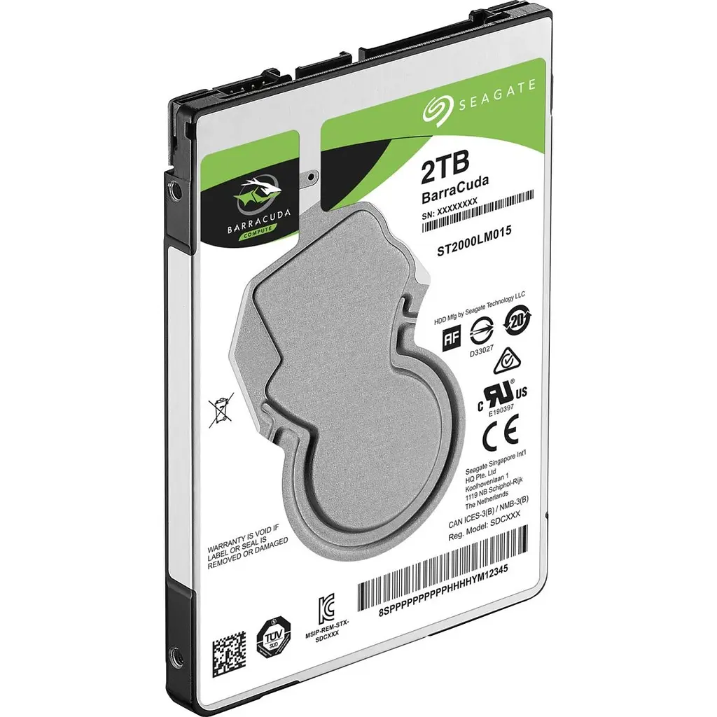 Жорсткий диск 2.5` Seagate BarraCuda 2TB SATA 128MB (ST2000LM015) [135845] - фото 4
