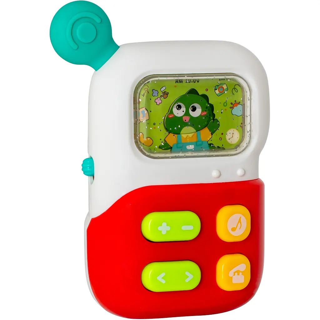 Игрушка музыкальная Baby Team Веселый телефон (8655_красный) - фото 2
