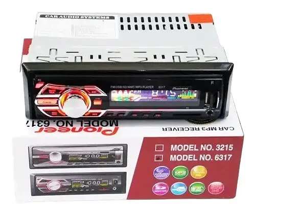 Автомагнитола 1DIN MP3-6317BT RGB Bluetooth 2.0 XPRO (MER-12630_552) - фото 3