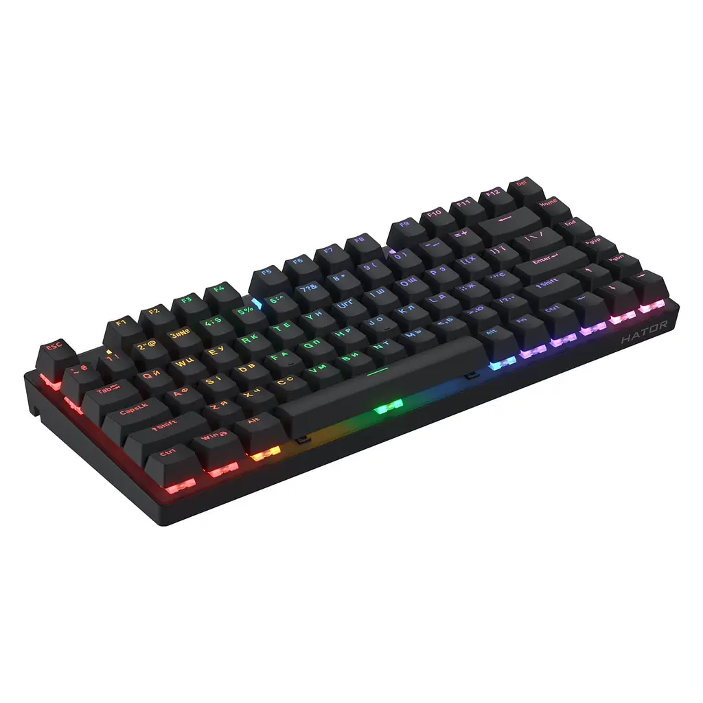 Клавіатура HATOR Icefall Mecha 75 Wireless Rainbow Black (HTK275UA) - фото 3