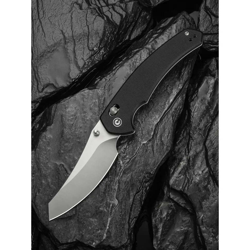 Ніж складаний туристичний Civivi Sixgill (8.7 см) Nitro-V/G10 чорний - фото 10