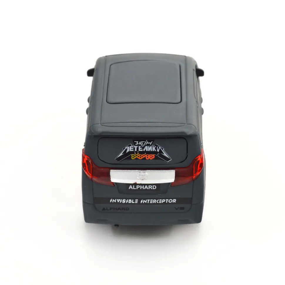 Автомодель серії "Шеврони Героїв" Toyota Alphard "Загін метеликів" TechnoDrive KM6011 - фото 7