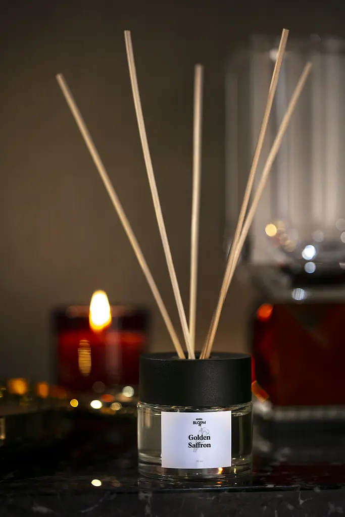Аромадифузор для дому Aroma Bloom Золотий шафран, 50 мл - фото 4