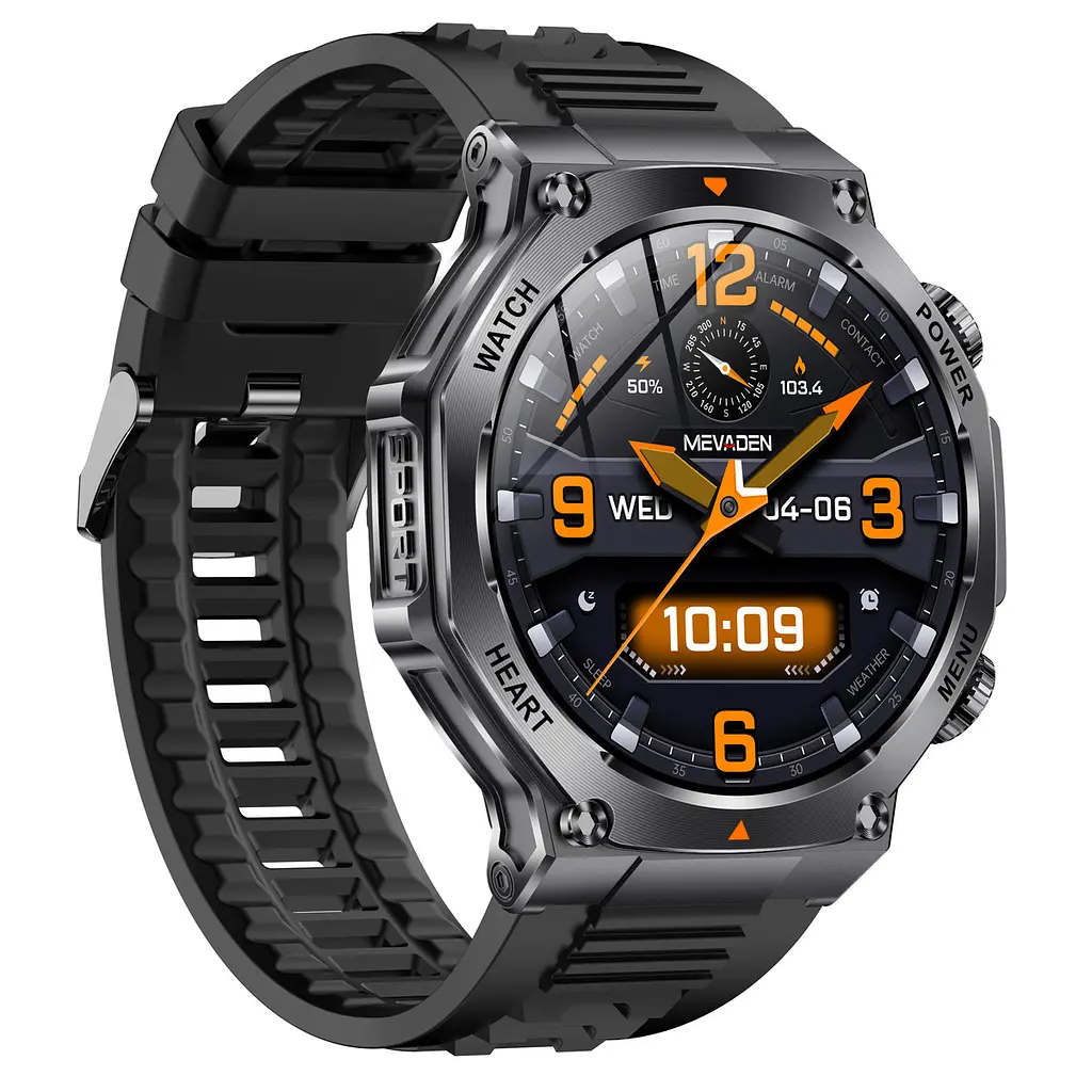 Часы Smart Mevaden Ultra Rubber, 2 ремешка - фото 3