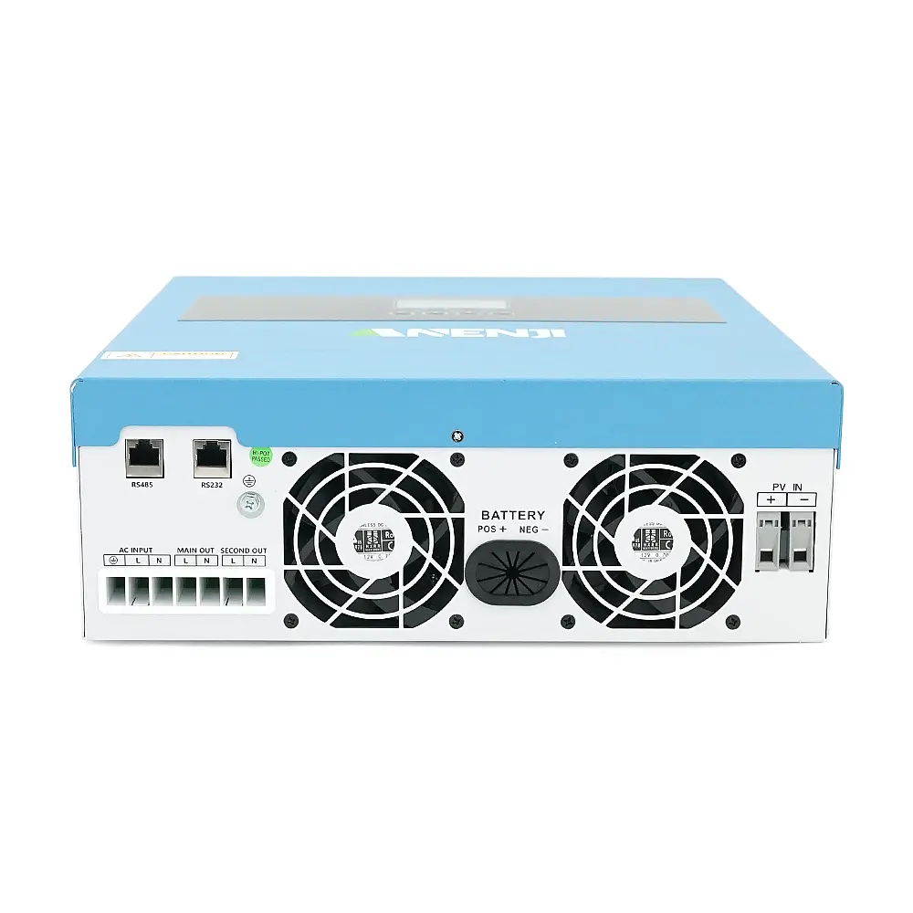 Гібридний інвертор ANENJI ANJ-4000W-24V WIFI, 4200W, 24V, charge 80A(max), 170-280V, МРРТ60-500VDC, RS485. RS232, WiFi, 358x295x100mm, 7 kg, Q1 - фото 3