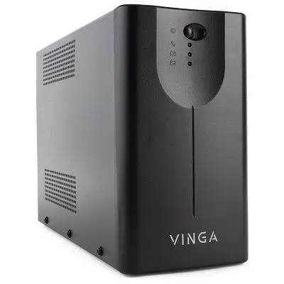 Пристрій безперебійного живлення Vinga LED 2000VA metall case (VPE-2000M) - фото 5