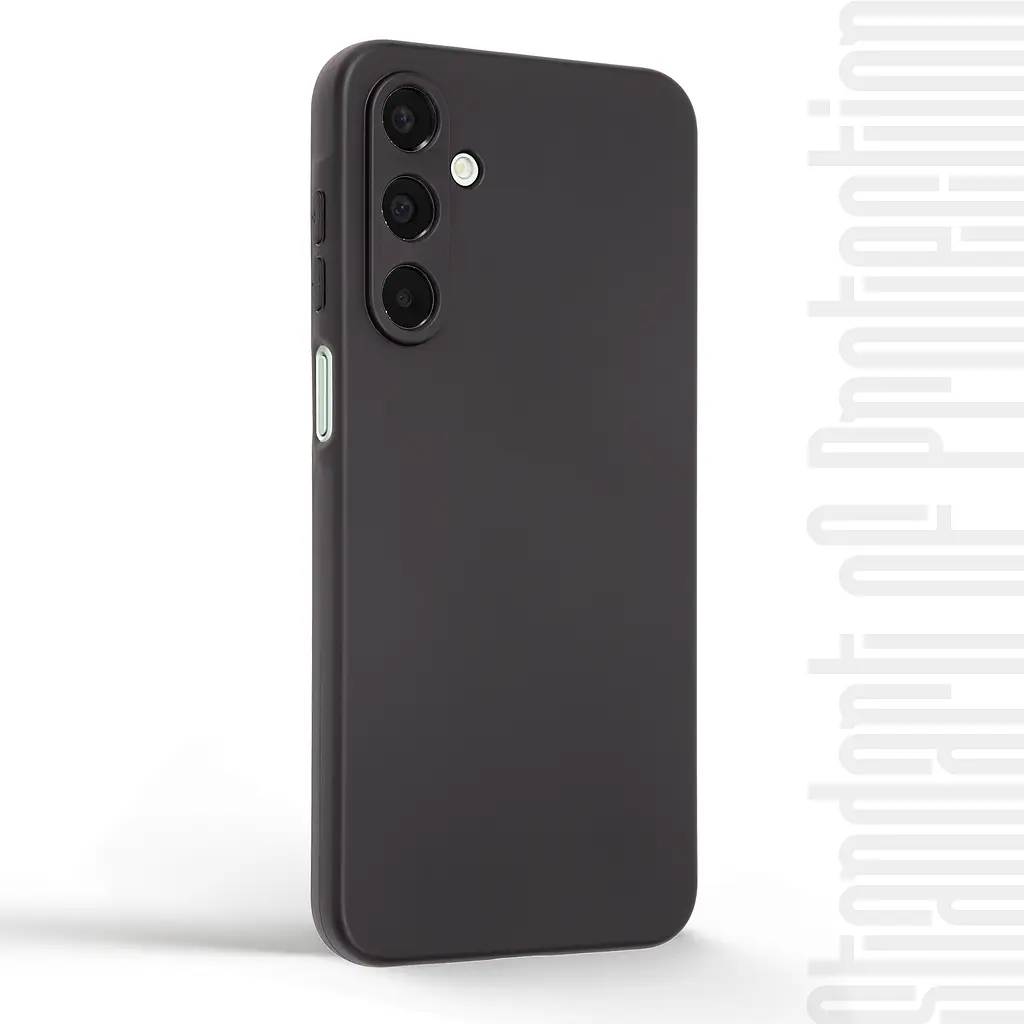 Чехол-накладка для смартфона Samsung Galaxy A16 4G (A165) противоударный, силиконовый, термополиуретановый (ТПУ), с защитой камеры и корпуса, черный, защита всего корпуса, ArmorStandart (ARM86166) - фото 2