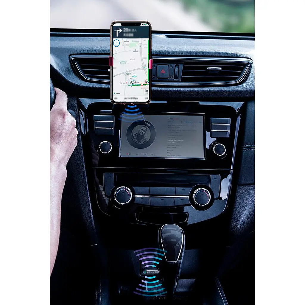 Bluetooth аудіо адаптер Baseus BSBA-02 AUX Wireless Audio Receiver Black (WXQY010001) [98163] - фото 7