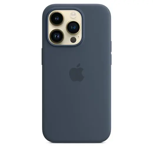 Силіконовий чохол CasePro Silicone Case with MagSafe Storm Blue для iPhone 14 Pro - фото 2