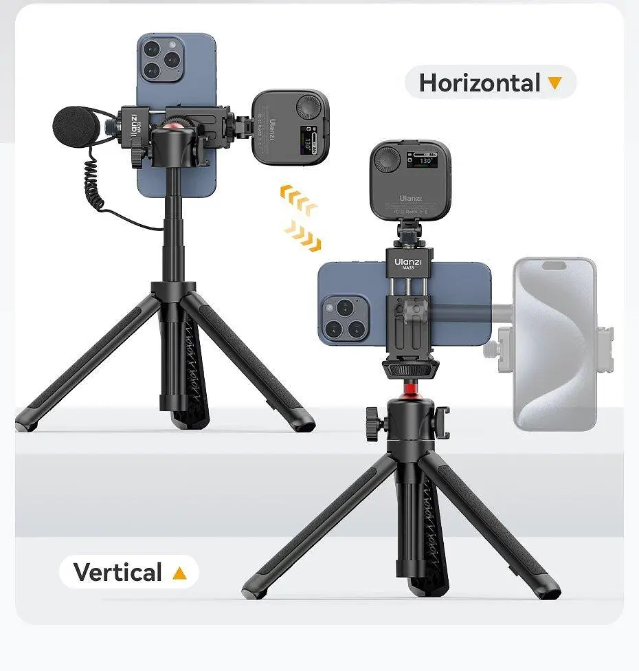Тримач для телефону Ulanzi MA33 Arca Swiss Phone Mount (MA33 M022) Чорний - фото 6