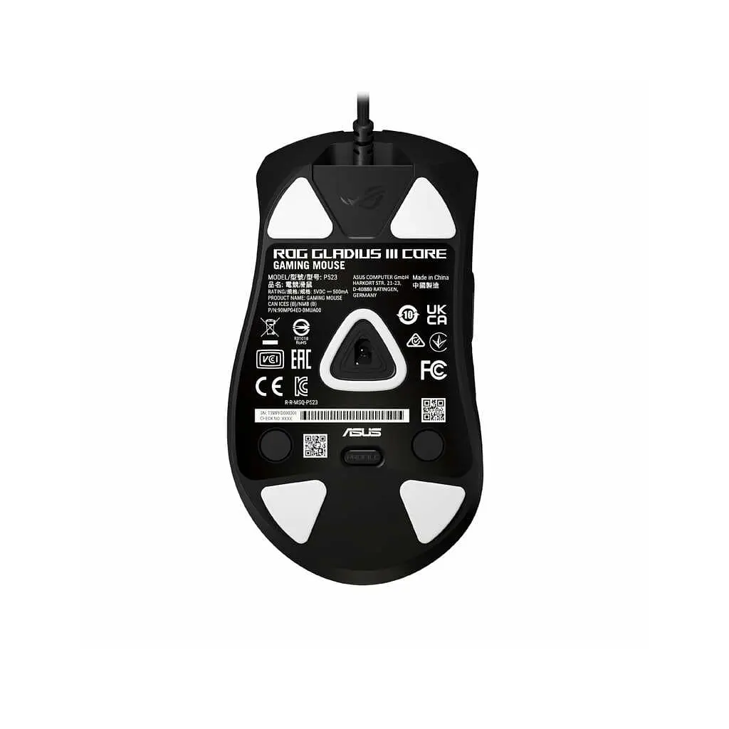 Мишка ASUS ROG Gladius III Core RGB USB Black (90MP04E0-BMUA00) - фото 6