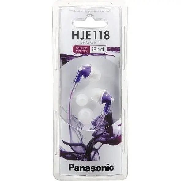 Навушники Panasonic RP-HJE118GU-V Purple - фото 2