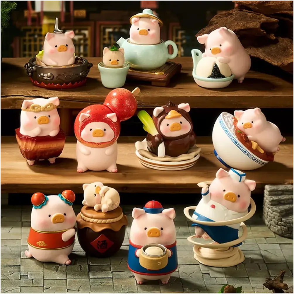 Колекційна фігурка 10/10 Toys LuLu the Piggy серія Office (blind box) - фото 2
