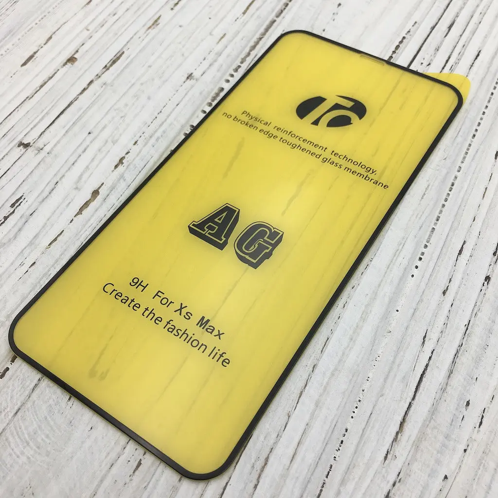 Захисне скло DK Matt AG Full Glue для Apple iPhone XS Max/11 Pro Max black - фото 3