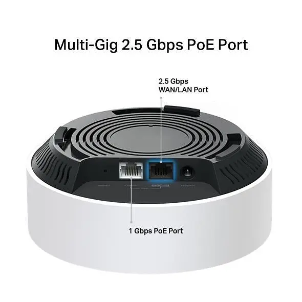 Домашня Mesh Wi-Fi система (3 шт у комплекті), Deco X50-PoE(3-pack) TP-LINK - фото 4
