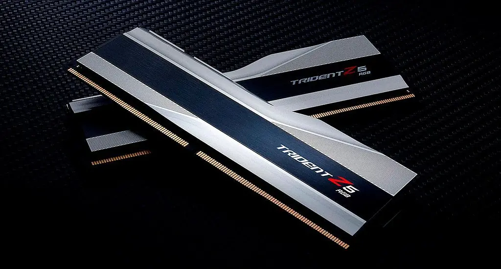 Модуль пам'яті DDR5 G.Skill Trident Z5 RGB 2x32GB 6400MHz Metallic Silver (F5-6400J3239G32GX2-TZ5RS) [102613] - фото 5