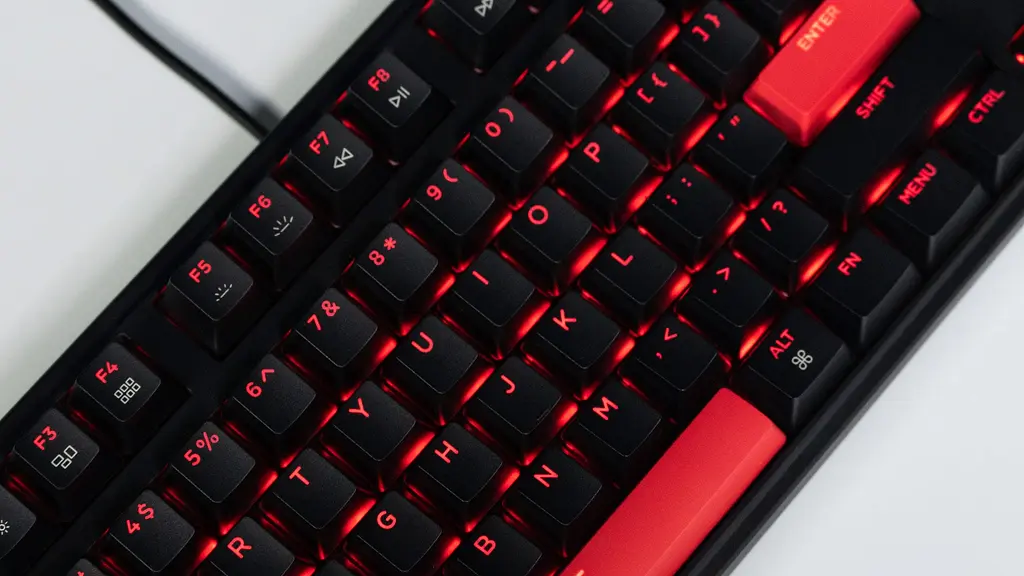 Клавиатура механическая X3 104Key, Keychron Red, USB-A, QMK/VIA, Hot-Swap, EN/UKR, RGB, черный Lemokey teh0013912 - фото 7