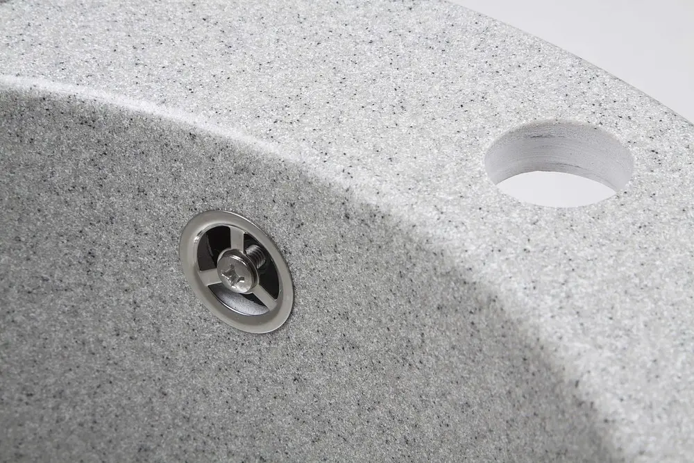Каменная мойка Ventolux Fabia Gray Granit 500x200 мм - фото 10