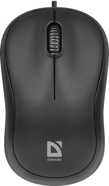 Миша Defender Patch MS-759 Black (52759) - фото 2