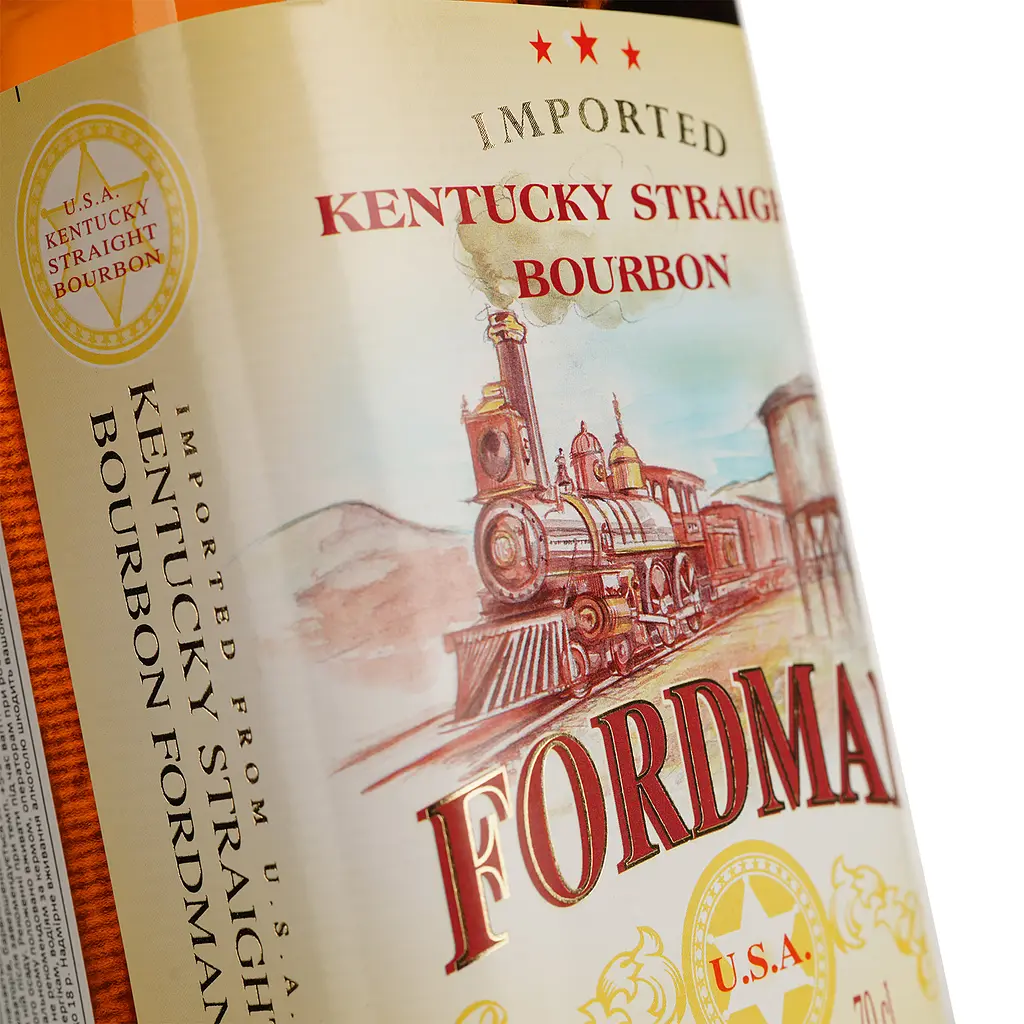 Виски Fordman Bourbon 40% 0.7 л (3147690012405) - фото 3