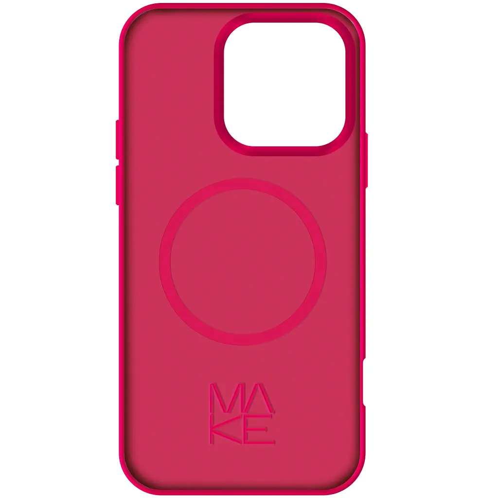 Чохол MAKE Apple iPhone 16 Pro Silicone Solo Fuchsia - фото 4