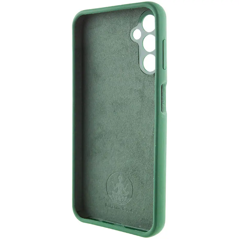 Чохол Silicone Cover Lakshmi Full Camera (AAA) with Logo для Samsung Galaxy A26 5G Зелений/Cyprus Green - фото 4