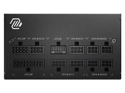 Блок живлення 750 Вт, MAG A750GL PCIE5, Black, модульний MSI teh0028957 - фото 2