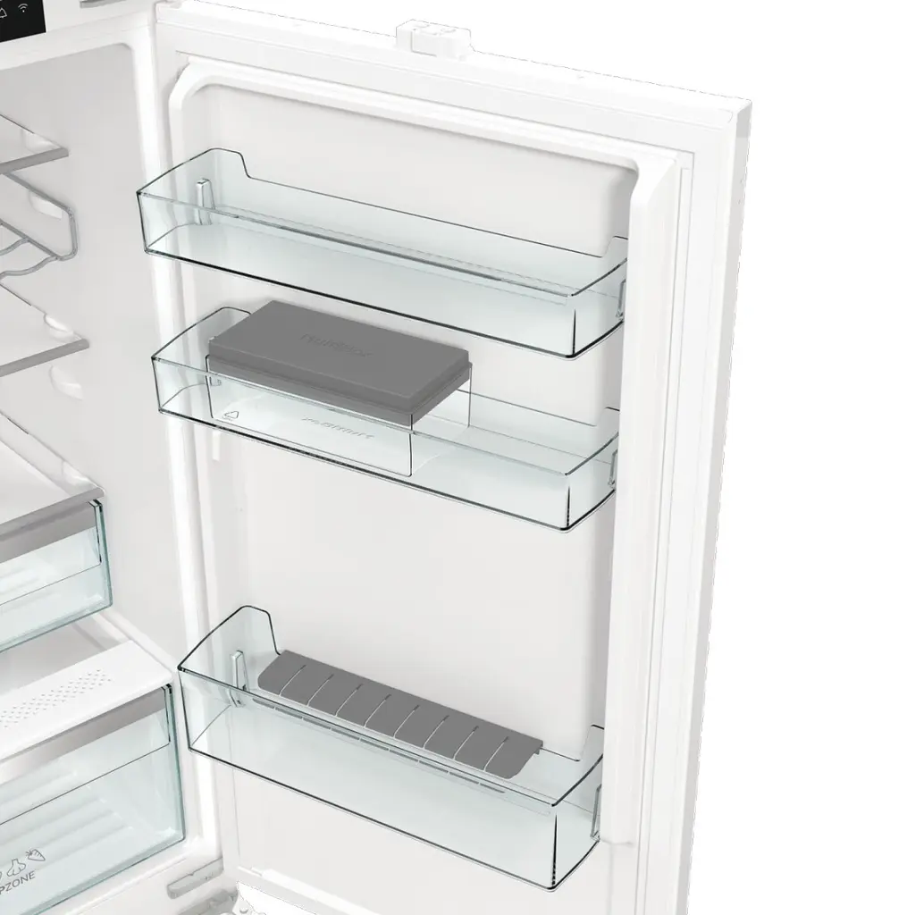 Холодильник Gorenje вбудований з нижн. мороз., 177x69x55см, 2 двері, 252 (76) л, А +, NF +, Зона св-ті, Диспл, Wi-Fi, Білі - фото 7