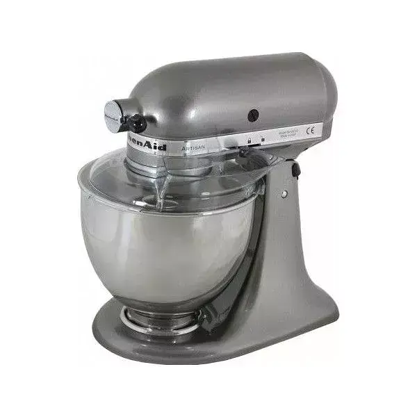 Кухонна машина KitchenAid Artisan 4,8 л 5KSM175PSEMS з відкидним блоком срібний медальйон - фото 4