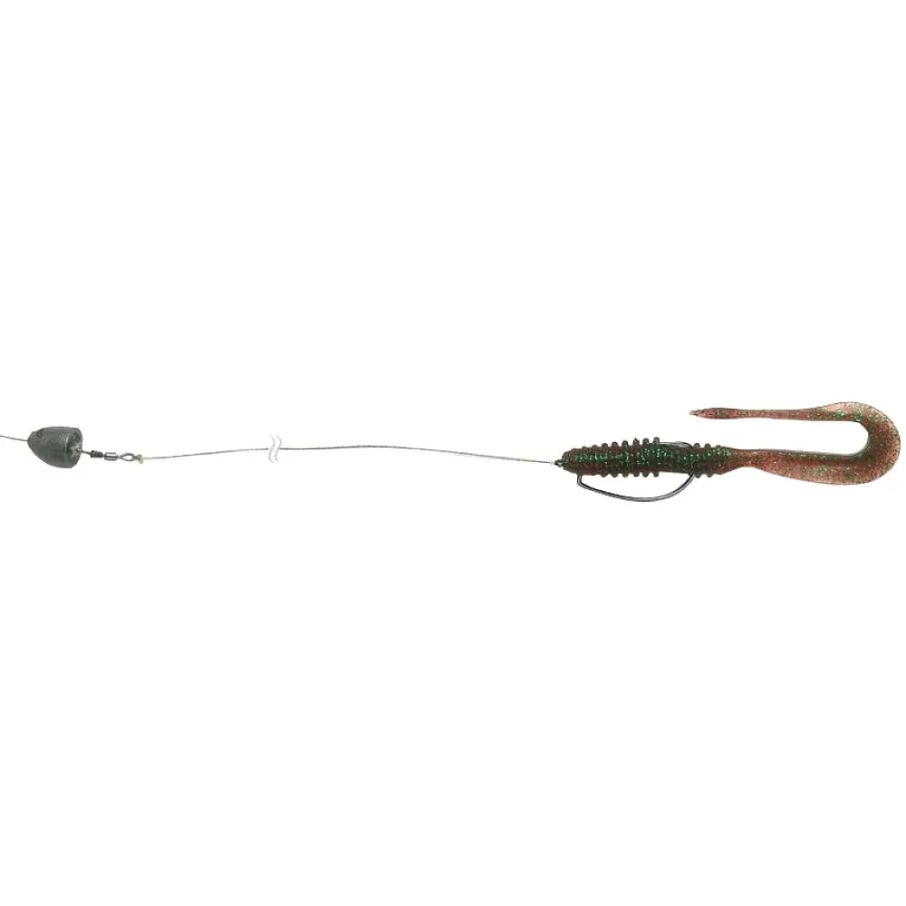 Силікон Keitech Mad Wag Mini 2.5" #320 Silver Shad (12 шт/уп) - фото 6