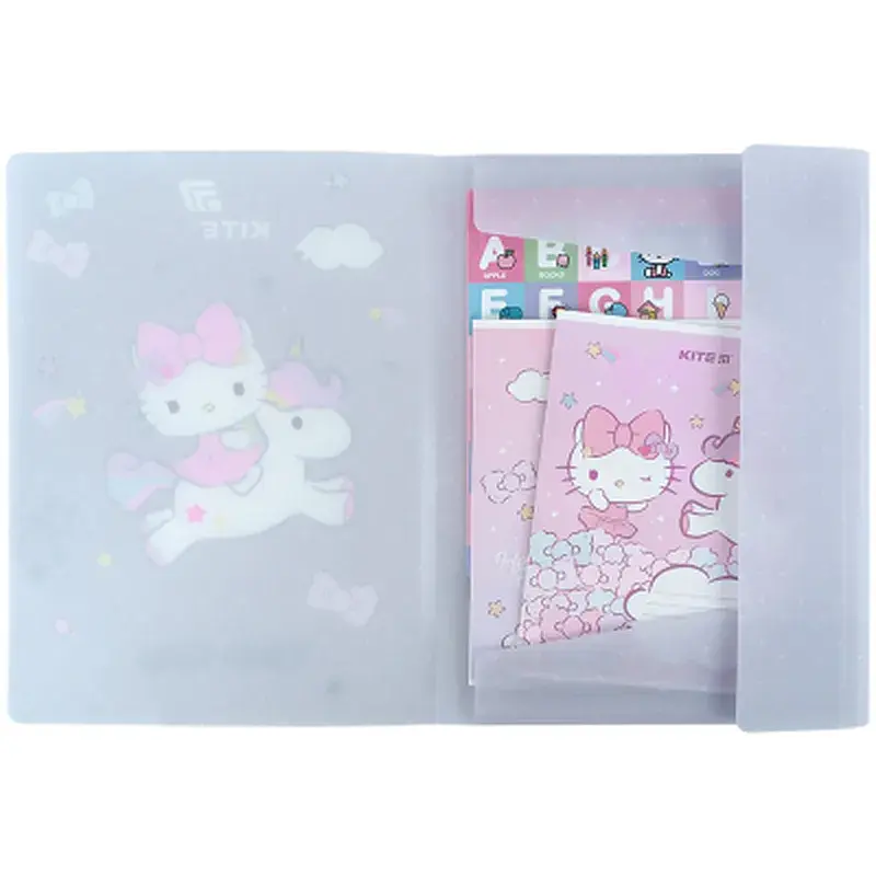 Папка на резинках Kite A4 Hello Kitty (HK25-247-3) - фото 4