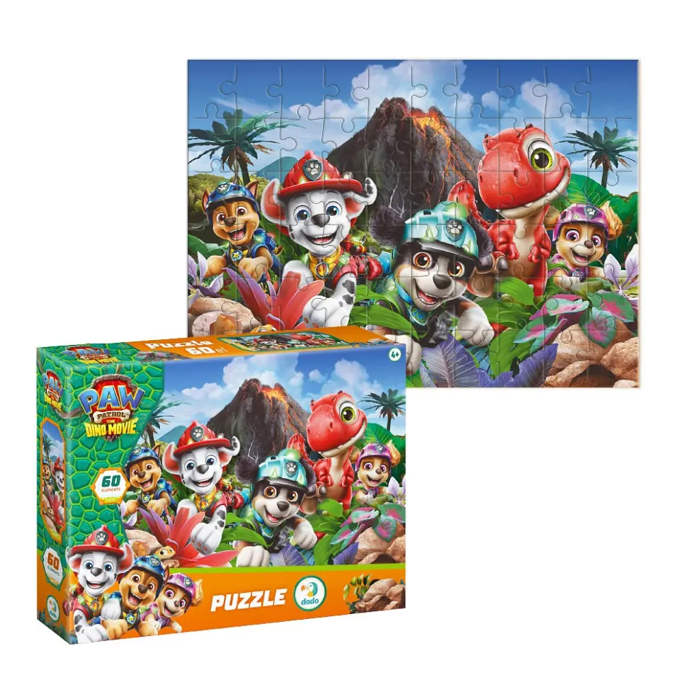 Дитячий пазл "Paw Patrol: Реви як динозавр" DoDo Toys 200800, 60 елементів - фото 5