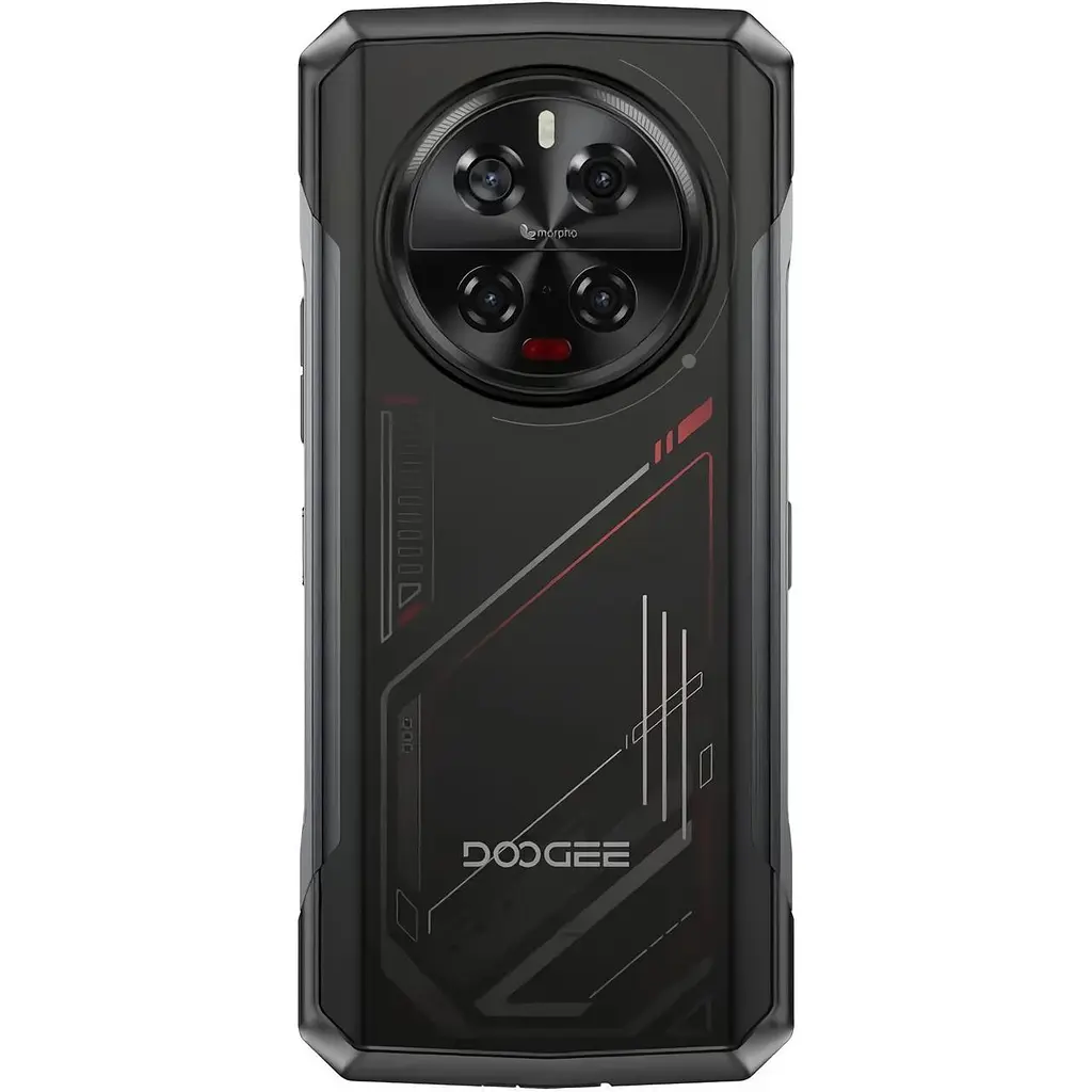 Смартфон Doogee V40 12/512Gb Midnight Red Global version - фото 2