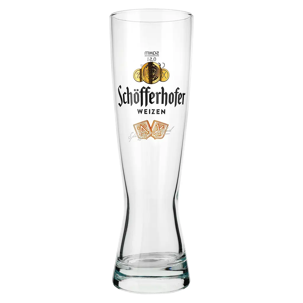 Набір пива Schofferhofer 5% (5 шт. х 0.5 л) + келих - фото 4
