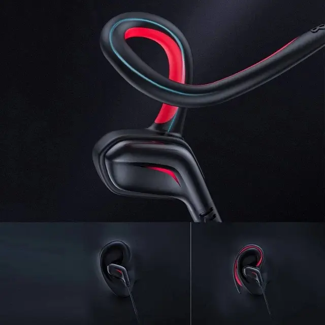 Дротові навушники Baseus Gamo Immersive Virtual 3D Game Type-З Earphone, 1.2m, red - фото 6